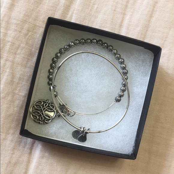 2 Alex and Ani Bracelets - Picture 3 of 5